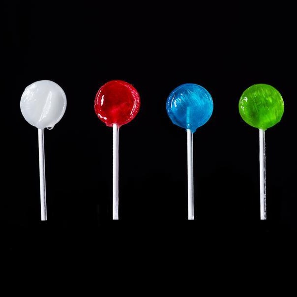 Rainbow Lollipops